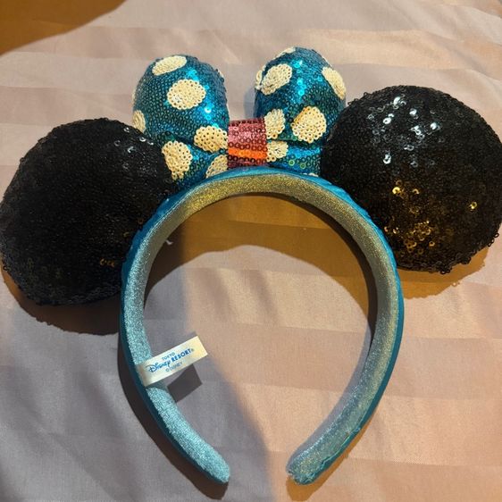 เครื่องตกแต่งผม ที่คาดผมดิสนีย์ โบว์ฟ้า