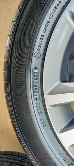 แม็กฮอนด้า ขอบ16 สีเดิมไม่ดุ้งไม่คดไม่แตก พร้อมยางดันลอป 215 55 16 ปี23 ใส่ civicได้ทุกรุ่น รูปที่ 8