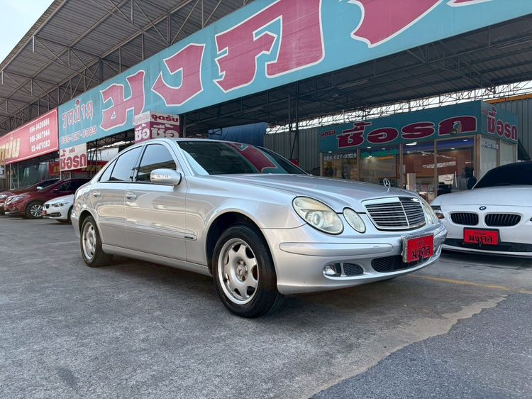 Mercedes-Benz E-Class 2006 E220 CDI Sedan ดีเซล ไม่ติดแก๊ส เกียร์อัตโนมัติ บรอนซ์เงิน รูปที่ 2