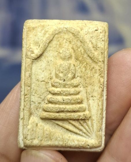 พระสมเด็จพิมพ์เจดีย์นอนวัดละครทำ พิมพ์หายาก พระครูสุพจน์ วัดสุทัศน์ รุ่นอินโดจีน เนื้อผงสมเด็จวัดระฆัง สร้างปี2484 รูปที่ 5