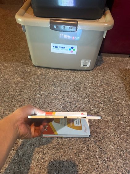 ขายiPadPro11นิ้ว M2 สีหายากSilver128กิ๊กใช้งานดีถูกๆสภาพสวยๆ รูปที่ 4