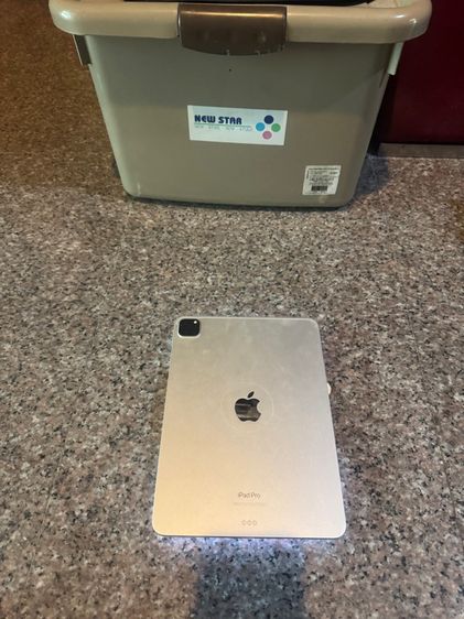 ขายiPadPro11นิ้ว M2 สีหายากSilver128กิ๊กใช้งานดีถูกๆสภาพสวยๆ รูปที่ 2