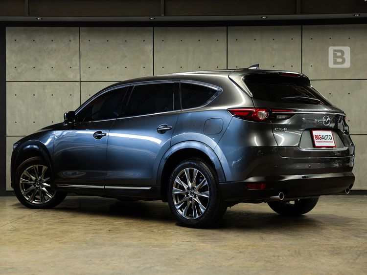 Mazda CX-8 2022 2.5 SP Exclusive Utility-car เบนซิน ไม่ติดแก๊ส เกียร์อัตโนมัติ เทา รูปที่ 4