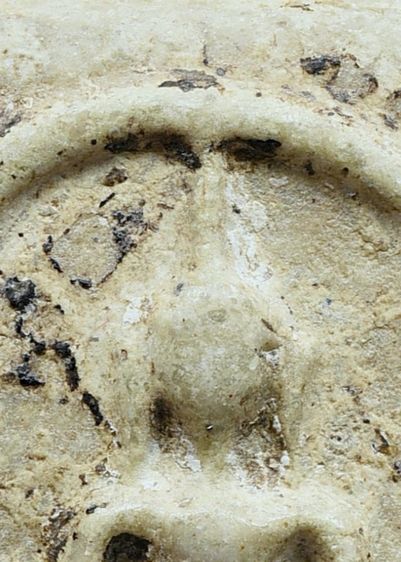 สมบัติบ้าน พระสมเด็จวัดระฆัง พิมพ์ ฐานแซม เนื้อเก่าจัดจ้าน มีคราบรักรา  มีมวลสาร รูปที่ 9