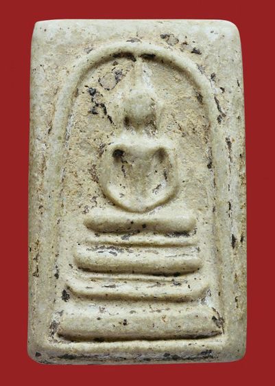 สมบัติบ้าน พระสมเด็จวัดระฆัง พิมพ์ ฐานแซม เนื้อเก่าจัดจ้าน มีคราบรักรา  มีมวลสาร รูปที่ 7