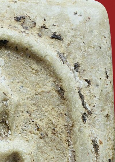 สมบัติบ้าน พระสมเด็จวัดระฆัง พิมพ์ ฐานแซม เนื้อเก่าจัดจ้าน มีคราบรักรา  มีมวลสาร รูปที่ 10