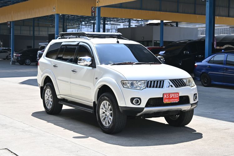Mitsubishi Pajero Sport 2012 2.5 GT Utility-car ดีเซล ไม่ติดแก๊ส เกียร์อัตโนมัติ ขาว รูปที่ 2