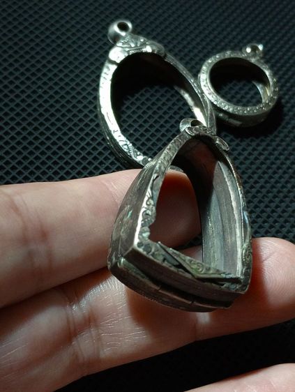 ตลับเนื้อเงินแท้สภาพเยี่ยมไม่ซ่อมขาย รูปที่ 10