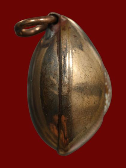 เบี้ยแก้งตอกโค๊ต หมง 18K หลวงพ่อนุ่ม วัดนางใน รูปที่ 4