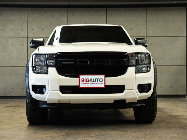 Ford Ranger 2023 2.0 Hi-Rider XL+ Pickup ดีเซล ไม่ติดแก๊ส เกียร์ธรรมดา ขาว รูปที่ 3