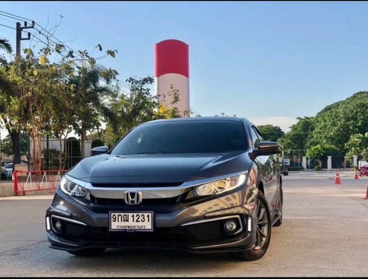 Honda Civic 2019 1.8 EL i-VTEC Sedan เบนซิน ไม่ติดแก๊ส เกียร์อัตโนมัติ เทา รูปที่ 4