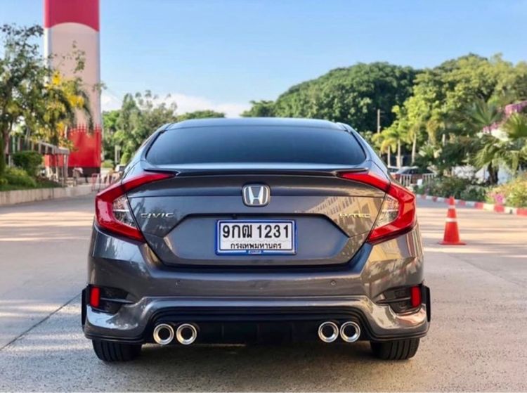 Honda Civic 2019 1.8 EL i-VTEC Sedan เบนซิน ไม่ติดแก๊ส เกียร์อัตโนมัติ เทา รูปที่ 3