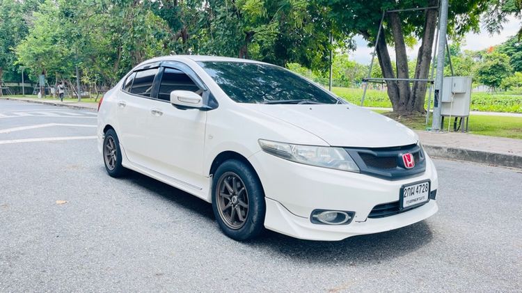 Honda City 2012 1.5 V CNG Sedan เบนซิน NGV เกียร์อัตโนมัติ ขาว รูปที่ 2