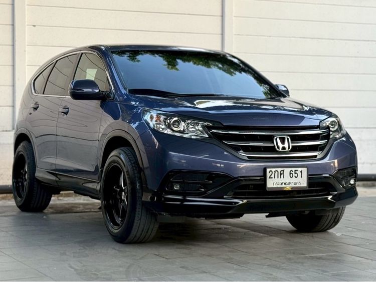 Honda CR-V 2013 2.0 S Utility-car เบนซิน LPG เกียร์อัตโนมัติ น้ำเงิน รูปที่ 2