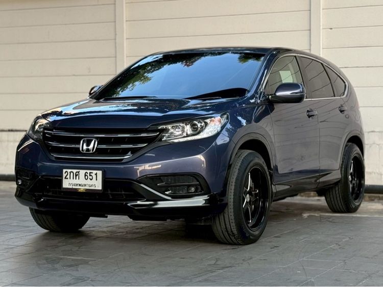 Honda CR-V 2013 2.0 S Utility-car เบนซิน LPG เกียร์อัตโนมัติ น้ำเงิน รูปที่ 3