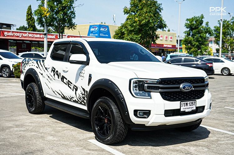 Ford Ranger 2023 2.0 Hi-Rider XLS Pickup ดีเซล ไม่ติดแก๊ส เกียร์อัตโนมัติ ขาว รูปที่ 3