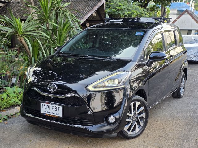 Toyota Sienta 2021 1.5 V Utility-car เบนซิน ไม่ติดแก๊ส เกียร์อัตโนมัติ ดำ รูปที่ 3