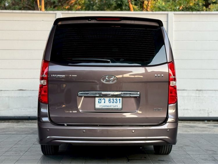 Hyundai H-1  2016 2.5 Elite Utility-car ดีเซล ไม่ติดแก๊ส เกียร์อัตโนมัติ น้ำตาล รูปที่ 4