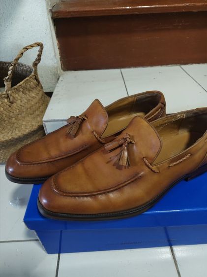 รองเท้าTaywin หนังวัวแท้  สภาพใหม่มากกก  เบอร์42 (พ่อค้าsize43ใส่ได้พอดี) วัดจริง28cm รูปที่ 4