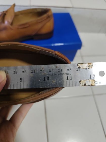 รองเท้าTaywin หนังวัวแท้  สภาพใหม่มากกก  เบอร์42 (พ่อค้าsize43ใส่ได้พอดี) วัดจริง28cm รูปที่ 9