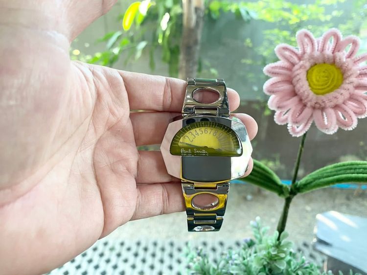 หลากสี นาฬิกาPaul Smith🇬🇧Retrograde Iron Mask Speedometer Dial