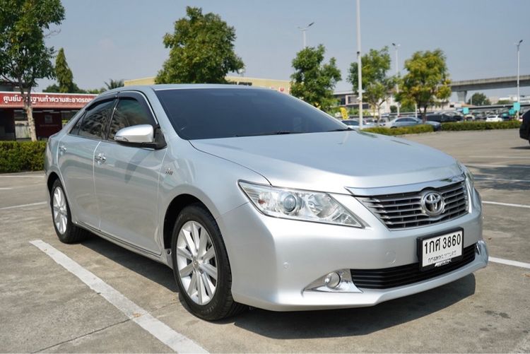 Toyota Camry 2013 2.5 G Sedan เบนซิน ไม่ติดแก๊ส เกียร์อัตโนมัติ เทา รูปที่ 2