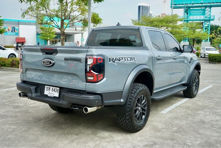 Ford Ranger 2025 Raptor 3.0 4WD Pickup เบนซิน ไม่ติดแก๊ส เกียร์อัตโนมัติ เทา รูปที่ 3