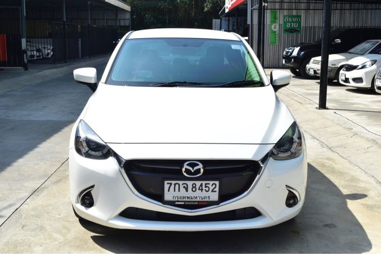 Mazda Mazda 2 2018 1.3 High Plus Sedan เบนซิน ไม่ติดแก๊ส เกียร์อัตโนมัติ ขาว