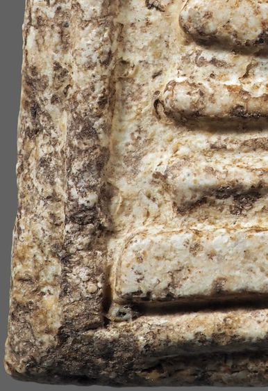 พระสมเด็จบางขุนพรหม พิมพ์เกศบัวตูม กรุเก่า รูปที่ 8