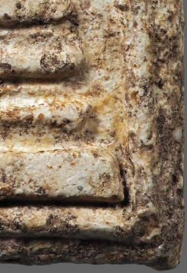 พระสมเด็จบางขุนพรหม พิมพ์เกศบัวตูม กรุเก่า รูปที่ 7