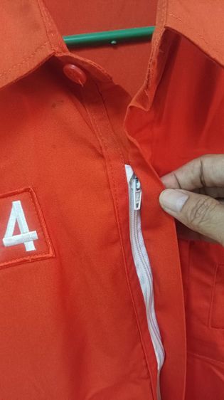 เสื้อช่างมีแถบสะท้อนแสงหน้าหลัง รูปที่ 13