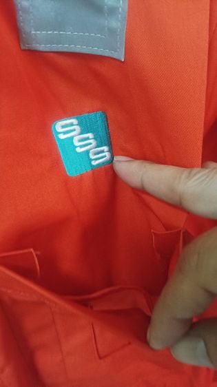 เสื้อช่างมีแถบสะท้อนแสงหน้าหลัง รูปที่ 16