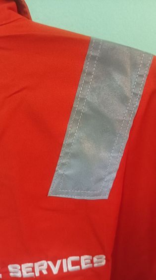 เสื้อช่างมีแถบสะท้อนแสงหน้าหลัง รูปที่ 4