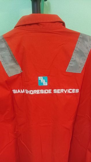 เสื้อช่างมีแถบสะท้อนแสงหน้าหลัง รูปที่ 3