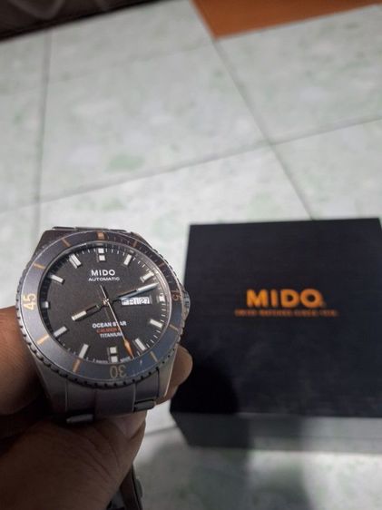 MIDO Ocean Star นาฬิกาออโตเมติก ไทเทเนียม สำรองพลังงานได้ 80 ชั่วโมง กันน้ำลึก 200 เมตร