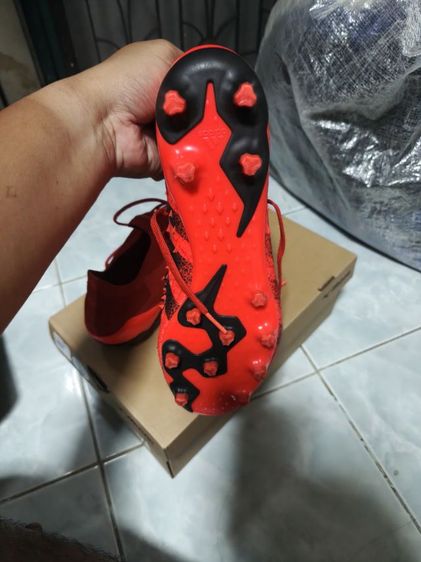 ผู้ชาย แดง รองเท้าฟุตบอล อื่นๆ รองเท้าสตั๊ด adidas predator