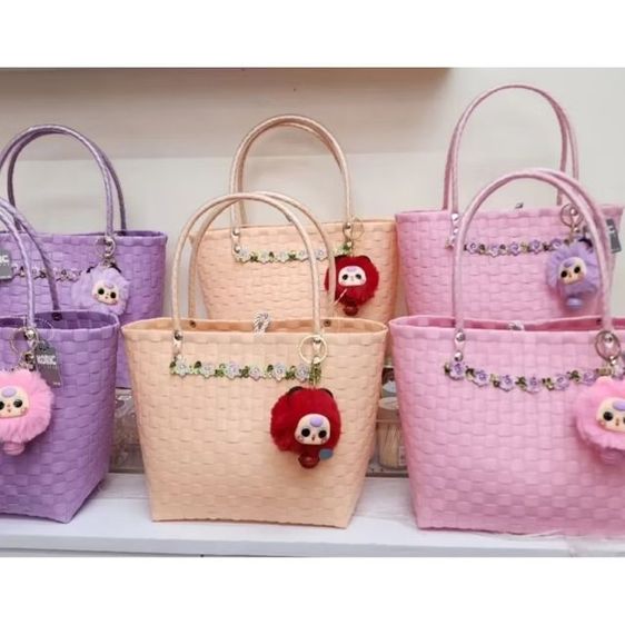 ตะกร้าสานงานแฮนด์เมด รูปที่ 2