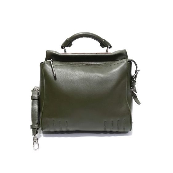 ไม่ระบุ เขียว หนังแท้ Used 3.1 Phillip Lim Ryder Satchel Small Bag with Strap