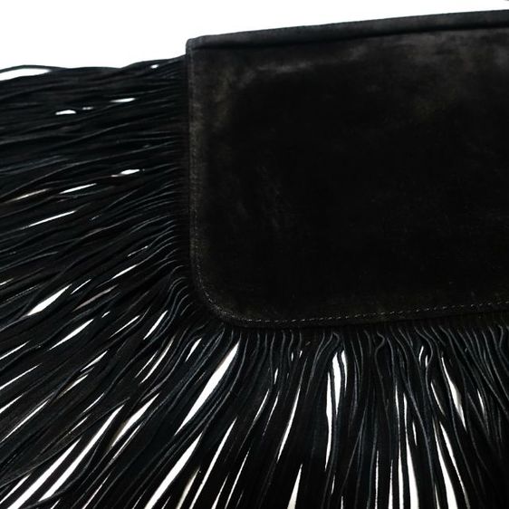 New PIERRE HARDY
Fringe Suede Leather Wristlet Clutch Bag รูปที่ 4