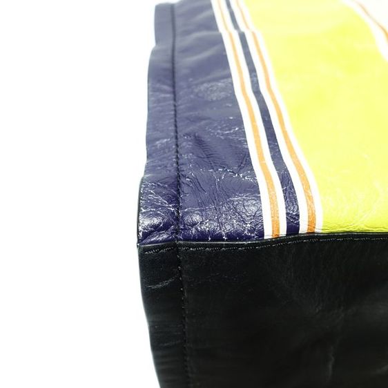 Used Like New 3.1 Phillip Lim Accordion Multi Color Leather Tote with Strap Bag รูปที่ 9