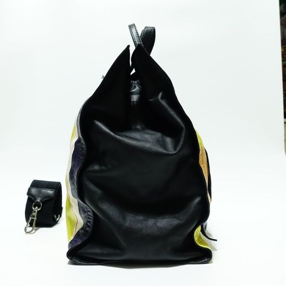 Used Like New 3.1 Phillip Lim Accordion Multi Color Leather Tote with Strap Bag รูปที่ 3