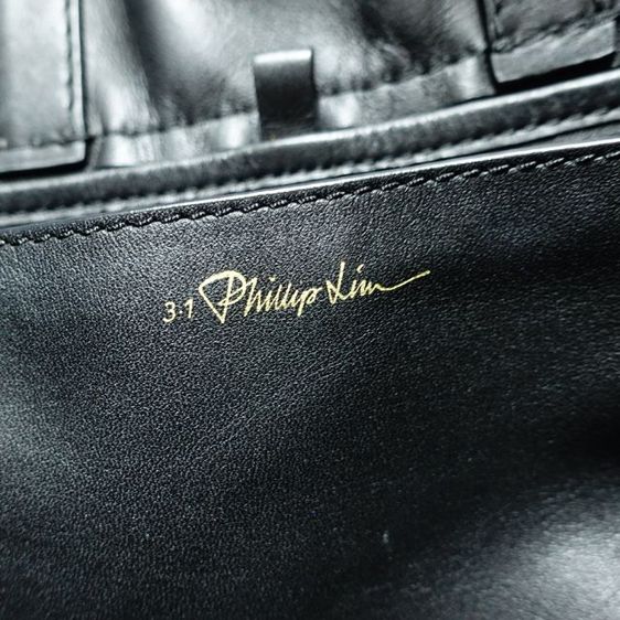 Used Like New 3.1 Phillip Lim Accordion Multi Color Leather Tote with Strap Bag รูปที่ 18