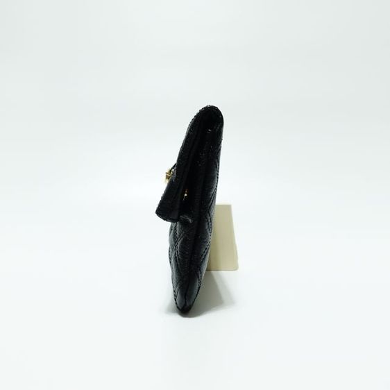 New ( Kept Unused ) MARC JACOBS Eugenie Quitted Leather Clutch รูปที่ 3