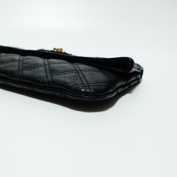New ( Kept Unused ) MARC JACOBS Eugenie Quitted Leather Clutch รูปที่ 8
