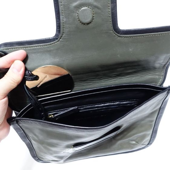 Used PIERRE HARDY Alpha Color Block Clutch Bag รูปที่ 9