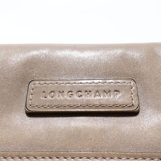 Used LONGCHAMP Leather Clutch Bag รูปที่ 9