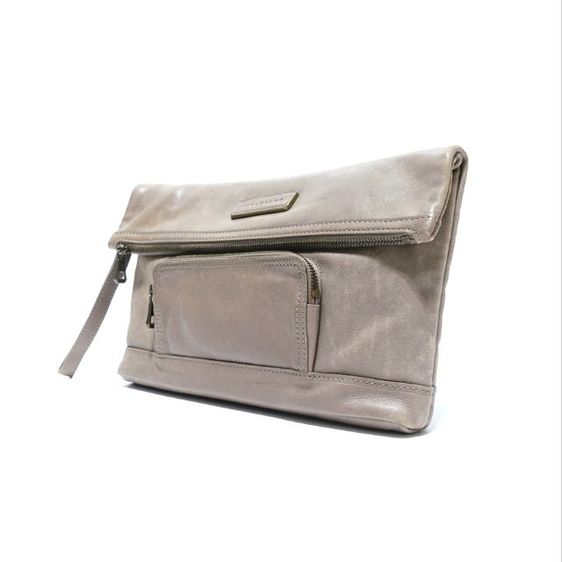 Used LONGCHAMP Leather Clutch Bag รูปที่ 2