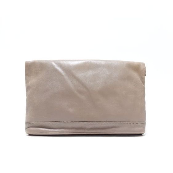 Used LONGCHAMP Leather Clutch Bag รูปที่ 5