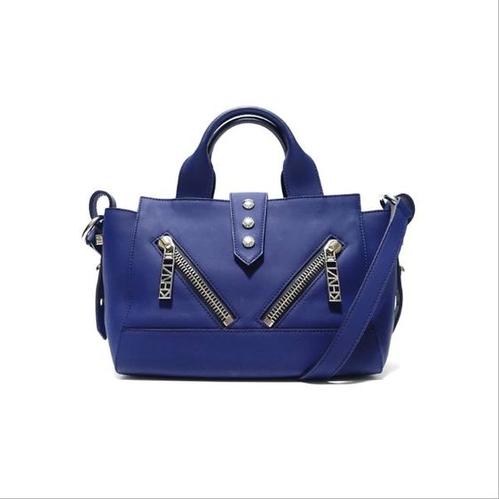 น้ำเงิน หนังแท้ Used Like New KENZO Kalifornia Mini Bag with Strap