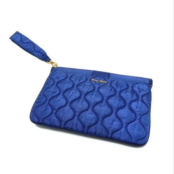 Used Like New MIU  MIU Nylon Clutch Bag รูปที่ 3